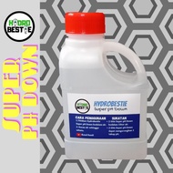 SUPER PH DOWN MENURUNKAN PH DENGAN BERKESAN UNTUK AQUAPONIK, HIDROPONIK, BETTA , CHANNA DAN IKAN HIA