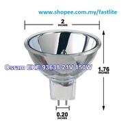 Osram 93638 EKE MR16 21V 150W MR16 Display Optic lamp (made in Mexico)