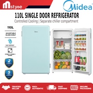 Midea 45L | 93L | 110L  Single Door Mini Refrigerator Compact Fridge Grey | MDRD86FGG | MDRD142FGD |