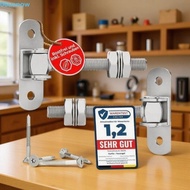 USNOW 2pcs Stainless Steel Hinge, Corrosion Resistant Ball Bearing J Bolt Gate Hinge, Reinforced Str