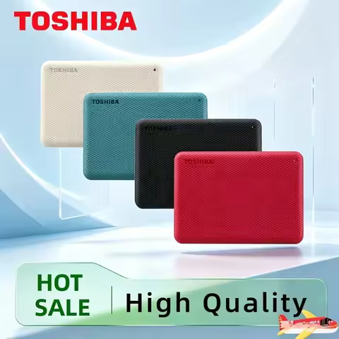Toshiba External HDD Hard Drive 1TB 2TB V10 Canvio Advanced 2.5" Mobile USB 3.0 High Speed For Compu