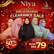 [Clearance Sale] NIYA TRAVELMATE by TELEKUNG HIQMAH Telekung Travel Corak Monogram Eksklusif Hiqmah 