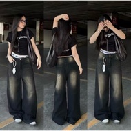 baggy jeans Faded Black