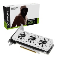 Kuroutoshikou NVIDIA RTX4060 8GB GDDR6 Graphics Card Dual Fan PCIe 4.0 White Model