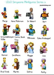 絕版人仔辛普森一家 Lego 71009