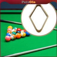 [PETSOLA] Billiard Pool Ball Rack 9 Ball Diamond, Pool Table Accessories, Positioning Frame for Trai