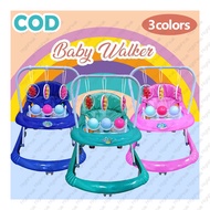 Push Walker For Toddler With Adjustable Height Baby Walker Multifunctional With Music