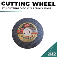 4" x 1.2MM x 16MM PTN CUTTING DISC (GOLD) | MATA PEMOTONG BESI