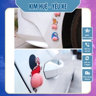 Silicon Sticker Peach Butt Shin...Anti-impact Door, Car Mirror Phone Cover - Kim Hue Love Car