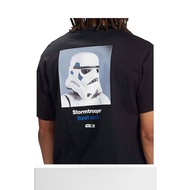 Ready Stock dc shoes Men's Star Wars Stormtrooper Print T-Shirt 100% Cotton Casual Men's Top 825