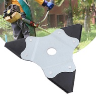 Brush Cutter Blade 3 Teeth 10 Inch Carbon Steel for Grass Trimmer Lawn Mower - Grass Cutter Blade