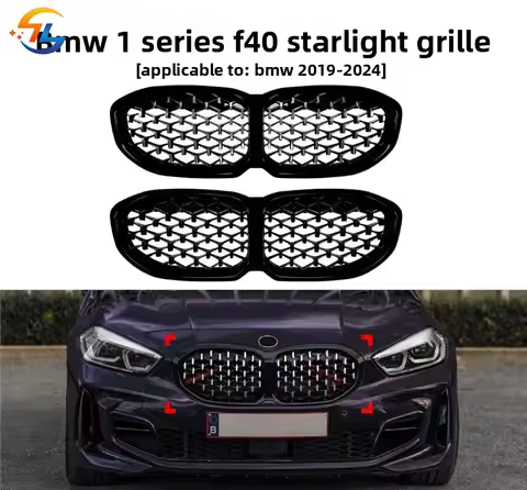 For BMW 1 Series bmw f40 2019-2024 Racing Grills All-sky Streamer Mesh Grille Exterior Decoration Mo