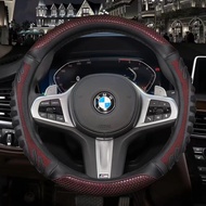 Car Steering Wheel Cover 38cm 15" For BMW F87 M2 F80 M3 F82 M4 M5 F12 F13 M6 F85 X5 M F86 F33 X6 M F