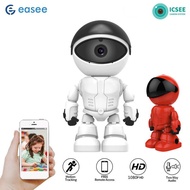 EASEE Robot IP Camera CCTV 1080HD Full HD Security Cam Full Color Night Vision Spot Light + Infra-Re