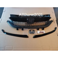 City2022 GN3 RS Front Grill And Lower Grill