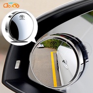 GTIOATO 2PCS Car Blind Spot Mirror Side Small Round Mirror Car Accessories For Toyota Wish Hiace Sienta Altis Harrier CHR Vios Rush Alphard Camry RAV4 Innova