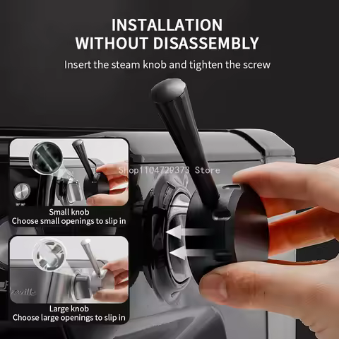 Steam Knob Lever Coffee Machine Switch For Breville Sage 870 875 876 878 External Handle Espresso Ma