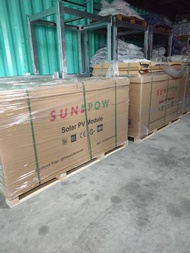 แผงโซล่าเซลล์ ยี่ห้อ Sun Pow 340W POLY 340วัตต์ แผงคุณภาพดี พลังงานแสงอาทิตย์