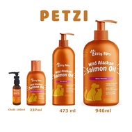 Dầu Cá Hồi Chó Mèo Zesty Paws Alaskan Salmon Hỗ Trợ Dưỡng Lông Đề Kháng