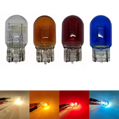 T20 7440 WY21W W21W halogen Bulbs 7443 W21/5W T20 Super Bright Backup Reversing Light for Car Signal