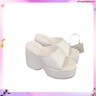 Wedge Heels Square Toe  Slippers Women 35-39