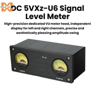 DC5V Xz-U6 Signal Level Meter VU Signal Level Meter Audio VU Meter 3.5MM/RCA Connector