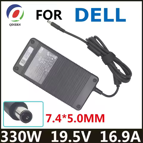 330W Charger 19.5V 16.9A 7.4*5.0mm ADP-330AB D Laptop Adapter for Dell Alienware M18X R1 R2 R3 17 R1