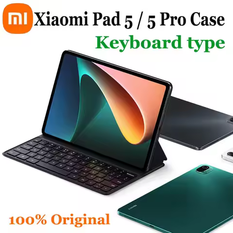 Original Xiaomi Pad 5 Pro Mobile Phone Case With Touch Pad and Keyboard, Suitable for Xiaomi Pad 5 P