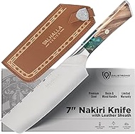 Dalstrong Nakiri Knife - 7 inch - Valhalla Series - 9CR18MOV High Carbon Steel - Vegetable Knife - C