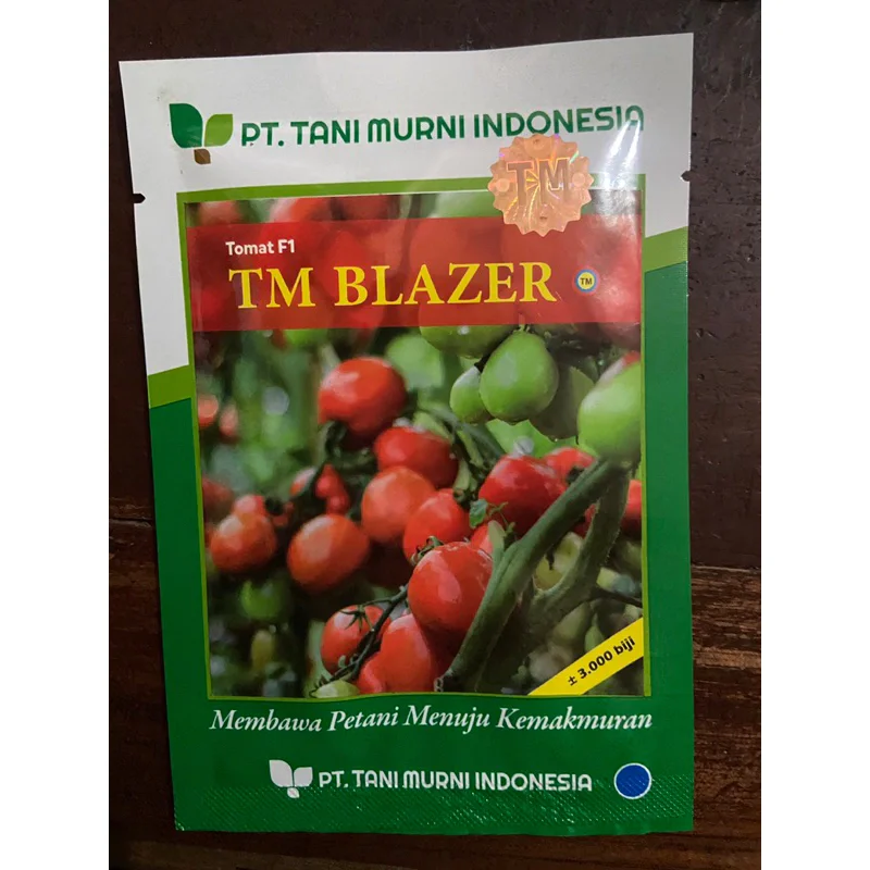 Benih bibit Tomat TM Blazer F1 10 gram 3000 butir kemasan original