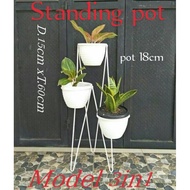 Standing Flower pot. pot Holder. pot Holder. Flower pot. pot Rack. Ornamental pot.