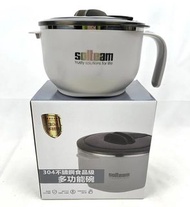 Solteam 304不鏽鋼食品級多功能碗 1000ml 泡麵碗 股東會紀念品