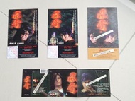 1998年電影風雲戲院換票卷 鄭伊健 郭富城