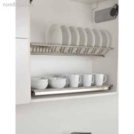 ☜✱Stainless Steel 2 Tier Dish Rack Rack Dapur Kitchen Cabinet (600mm,800mm,900mm)