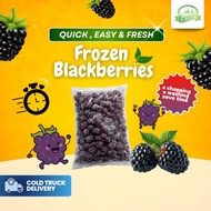 Vnion Frozen Blackberry (Buah Beri Hitam Sejuk Beku)- 1 kg fruits