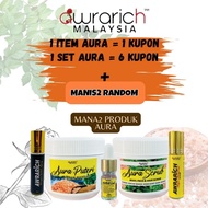 SET AURA ( AROMATERAPI/ AURA SERI/ KASTURI  KIJANG/ AURA SCRUB/ AURA GARAM )