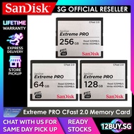 Sandisk Extreme PRO CFast 2.0 Memory Card 525MB/s 64GB 128GB 256GB CFSP 12BUY.MEMORY