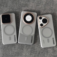 钛灰色柔纱高级感轻奢适用vivoX200Pro手机壳OPPOFindx8s+磁吸iQOO13/Neo10磨砂X9U肤感3一加15个性ins风Ace5