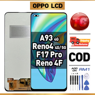 LCD OPPO Reno 4 4G 5G/ 4F/ A93 4G/ F17 Pro Compatible For Original Glass Touch Screen Digitizer