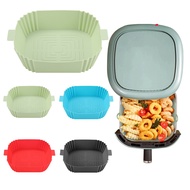 Air Fryer Silicone Pot Air Fryers Oven Baking Tray/ Fried Chicken Basket Mat Silicone Pot Replacement Grill Pan Accessories