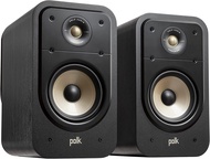POLK AUDIO SIGNATURE ELITE ES20 BOOKSHELF SPEAKER BLACK ES20BLK (Pair)
