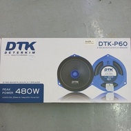 DTK Deterkim 6.0"Inch Mid-bass Speaker Perodua Bezza Axia Myvi Alza Viva aruz Ativa