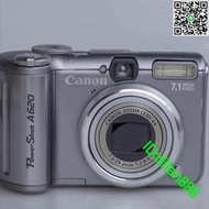 Canon佳能A620經典網紅CCD美顏照相機 氛圍感翻轉屏數碼自拍 二手