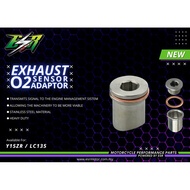 Y15 LC 135 ESR MOTOR EXHAUST ADAPTER&  EXHAUST O2 SENSOR RED LEO CL LEE PERFORMANCE