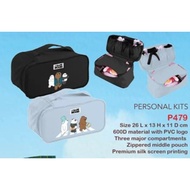 We Bare Bears Personal Kit in black and blue colors