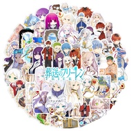 10/50Pcs Anime Frieren Beyond Journey's End Cartoon Stickers for Stationery Laptop Guitar Waterproof Decal Toys Gift