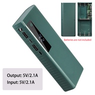 กล่องที่เก็บแบตเตอรี่แบตเตอรี่ Power Bank Power Bank แบบ DIY Power Bank เคสทำรัง5ส่วน21700