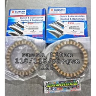 SGP PLATE CLUTCH DRIVE/CLUTCH LINING SET SMASH 115/SHOGUN 125 (4pcs)
