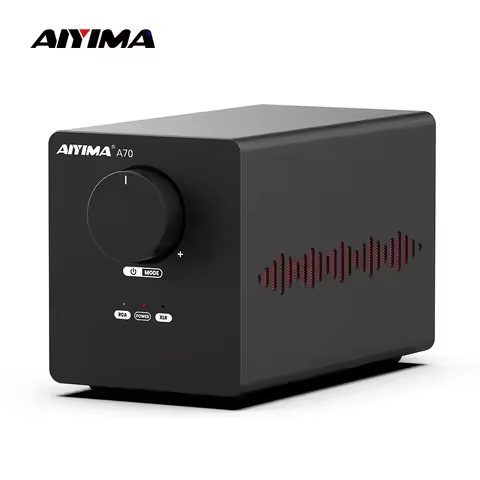 AIYIMA A70 TPA3255 PFFB Stereo Power Amplifier 300Wx2 Class D Stereo 2.0 Digital Audio Amp with XLR 