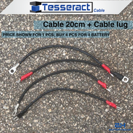 TESSERACT 1PCS EBIKE BATTERY CABLE WAYAR BATTERY WIRE BATERI MOTOR WIRING HARNESS GB 2.5 SQUARE COPP